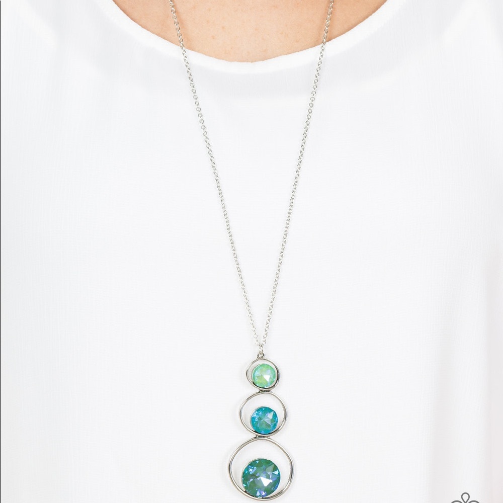 Celestial Courtier - Green necklace